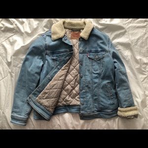 Levi’s Sherpa Lined Denim Jacket